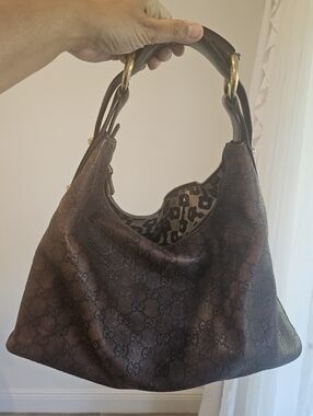Gucci GG Horsebit Hobo Bag